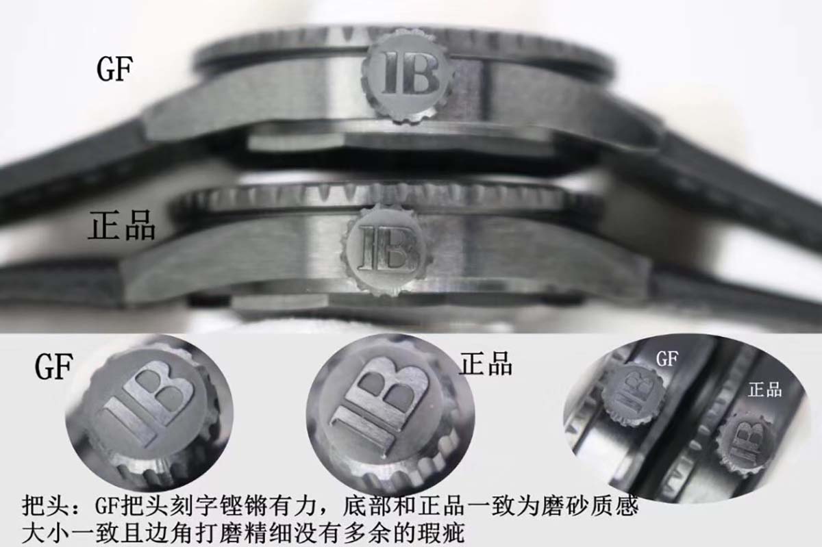 GF厂宝珀五十噚黑陶瓷材质复刻腕表做工细节如何-5000-0130-B52A