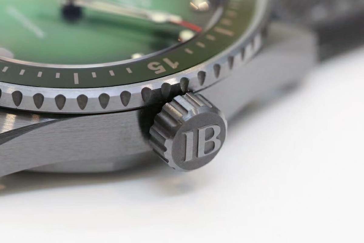 GF厂宝珀五十噚系列5005极光绿复刻腕表做工细节评测-品鉴GF厂腕表