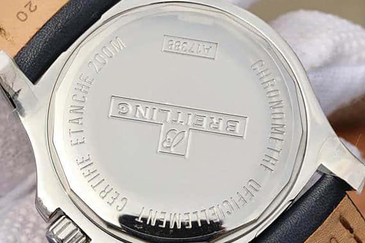 GF厂百年灵挑战者系列蓝盘复刻腕表做工细节深度评测-品鉴GF厂复刻