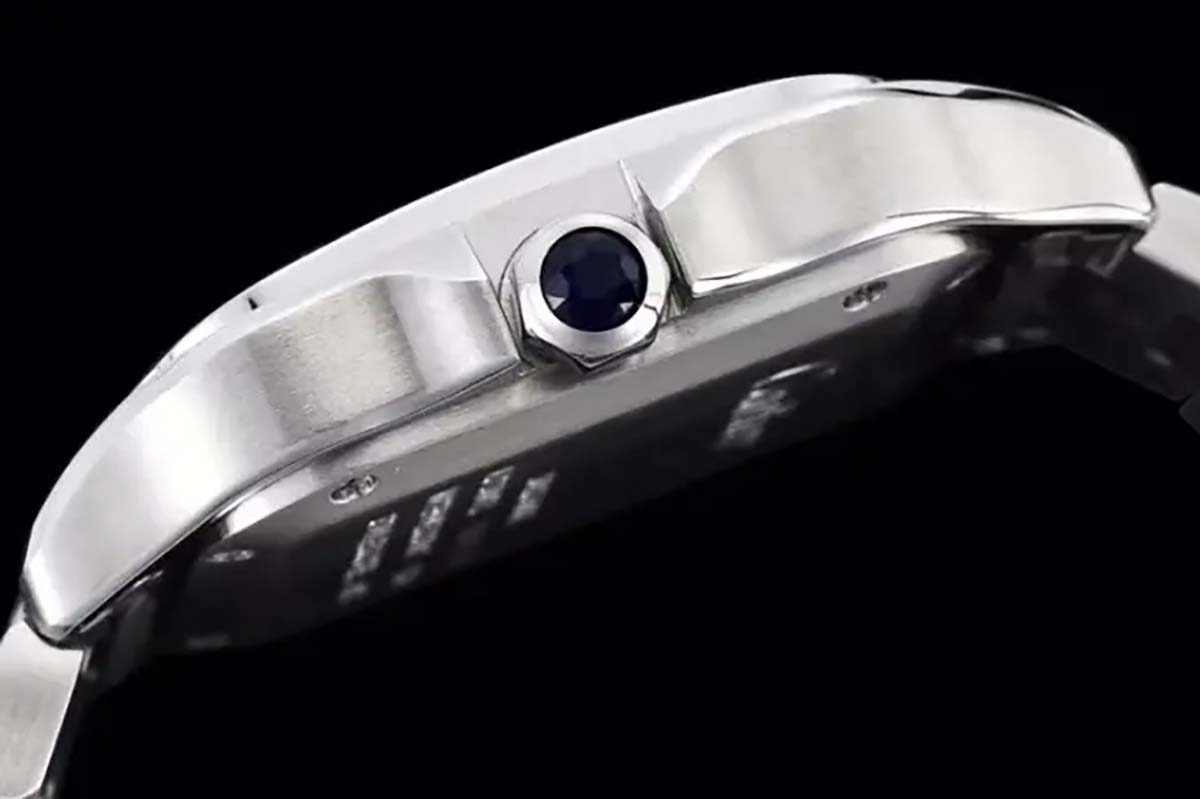 GF厂卡地亚山度士系列复刻腕表做工细节深度评测-GF厂钢王如何