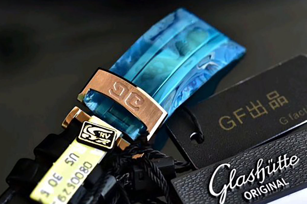 GF厂格拉苏蒂原创议员大日历月相玫瑰金款复刻腕表做工细节深度评测