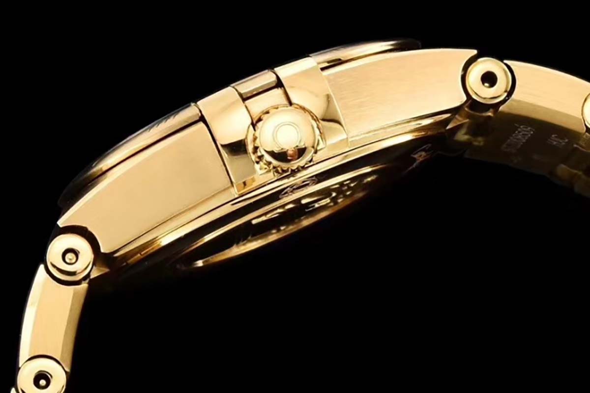 GF厂欧米茄星座系列25毫米金壳星空字面复刻腕表做工质量如何-品鉴GF厂复刻