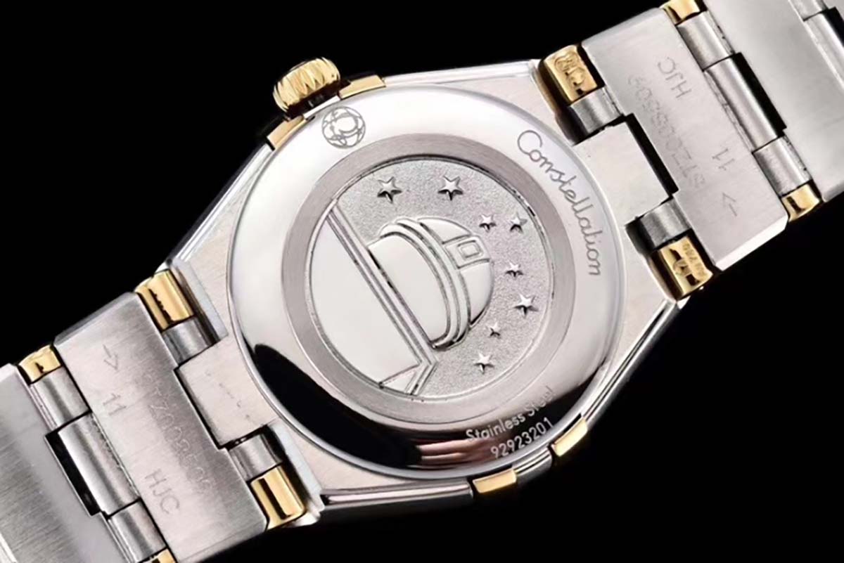 GF厂欧米茄星座系列25毫米间金贝壳面女士复刻腕表做工质量究竟如何-品鉴GF厂腕表