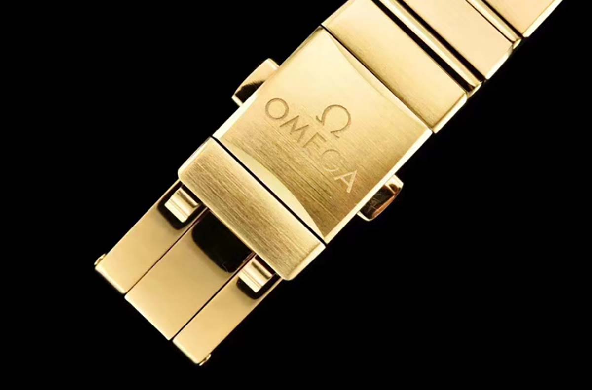 GF厂欧米茄星座系列全金款贝壳面复刻腕表简评-25毫米女士腕表推荐