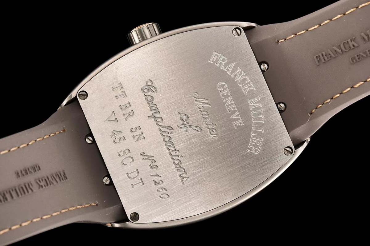 GF厂法兰克穆勒Vanguard系列V45复刻腕表做工细节究竟如何-品鉴GF厂法穆兰