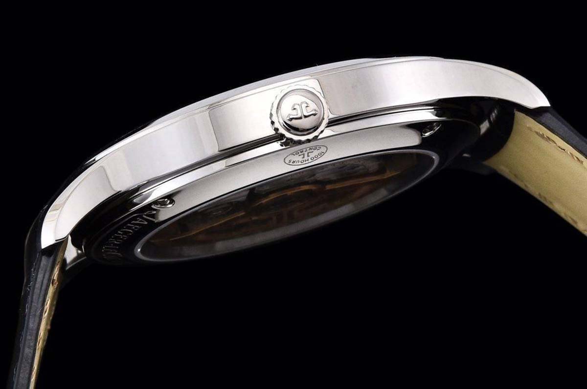 GF厂积家大师Q系列黑盘复刻腕表做工细节评测-品鉴GF厂复刻腕表