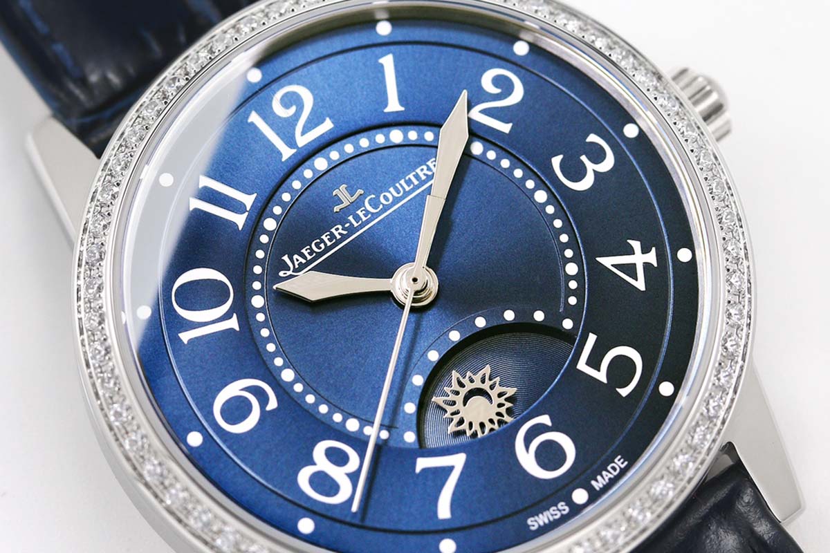 GF厂积家约会系列蓝色字面复刻腕表做工细节评测「3448480」