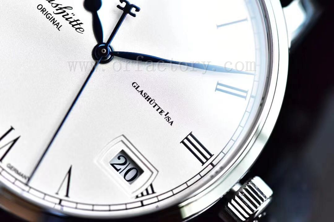 GF厂格拉苏蒂原创议员大日历月相腕表做工怎么样,对比正品如何