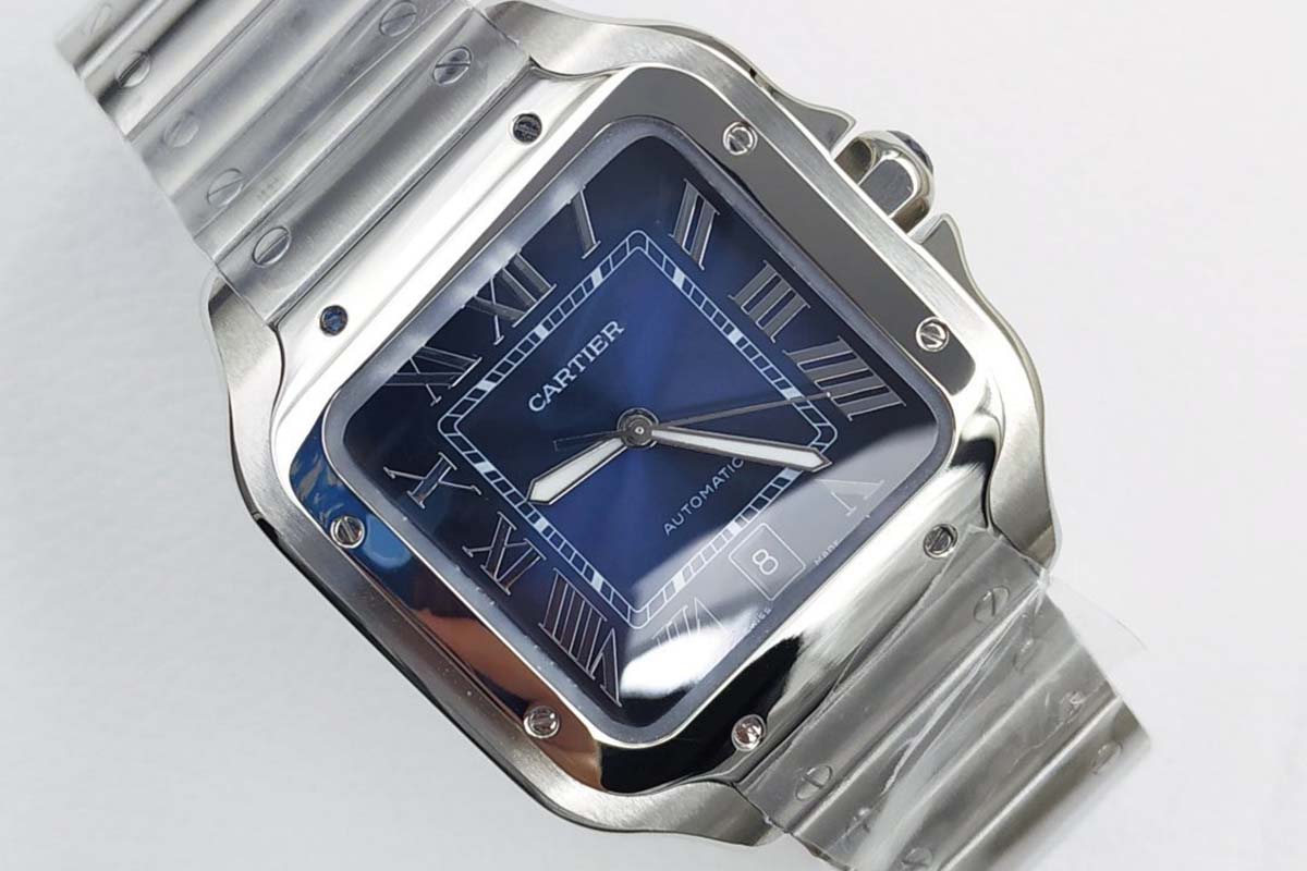 GF厂卡地亚山度士WSSA0013「大号」复刻腕表做工细节如何-高颜值表款推荐