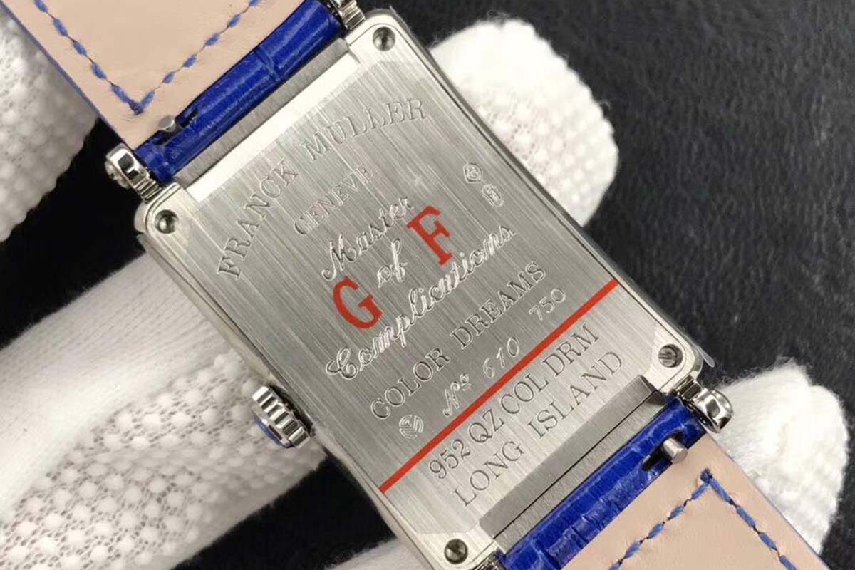 GF厂法穆兰LADIES'COLLECTION系列彩色字面复刻腕表做工细节评测