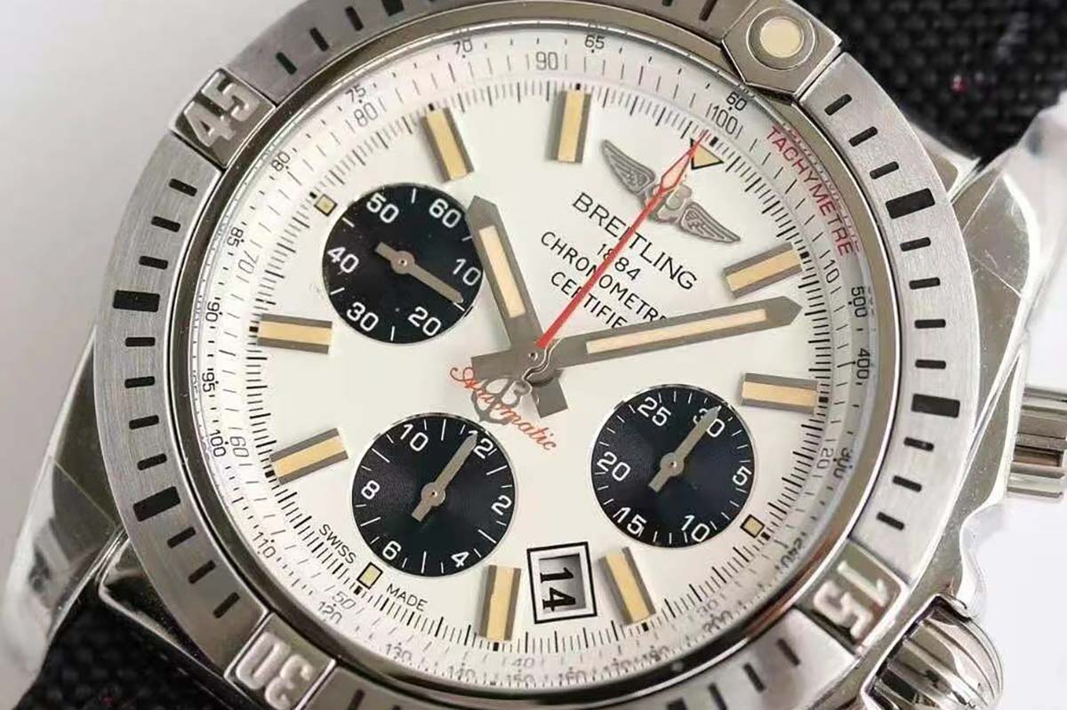 GF厂王牌飞行员41计时系列熊猫眼复刻腕表做工细节深度评测-品鉴GF厂腕表