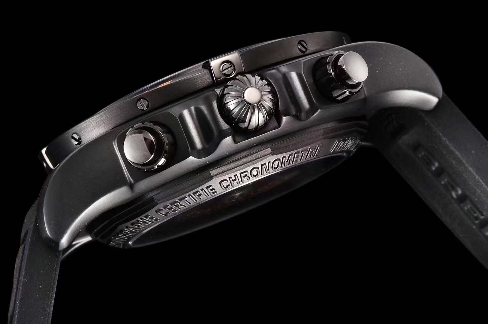 GF厂机械计时系列终极计时黑鹰复刻腕表做工细节深度评测-品鉴GF厂腕表