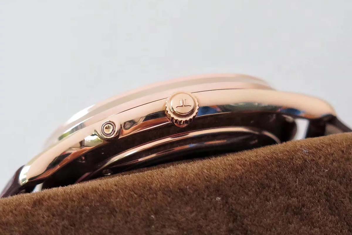 GF厂积家月相大师系列玫瑰金正装款复刻腕表做工细节深度评测