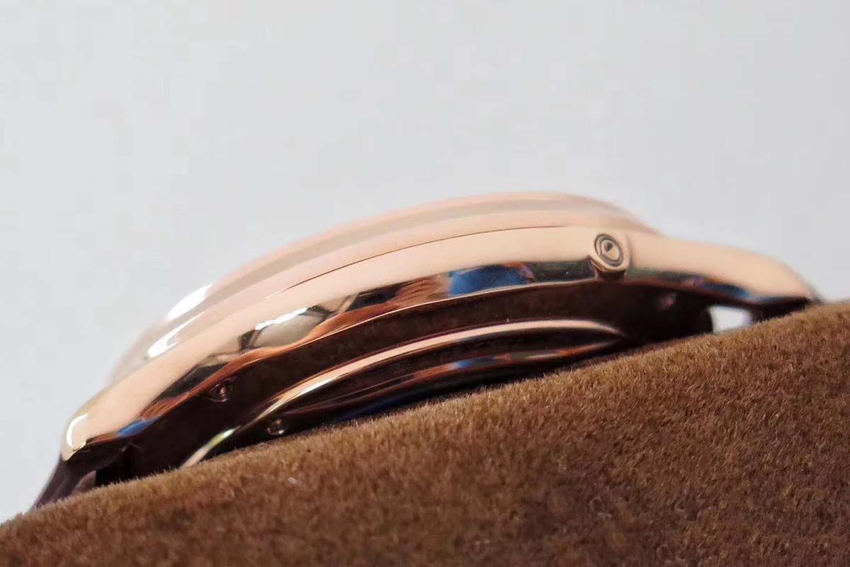 GF厂积家月相大师系列玫瑰金正装款复刻腕表做工细节深度评测