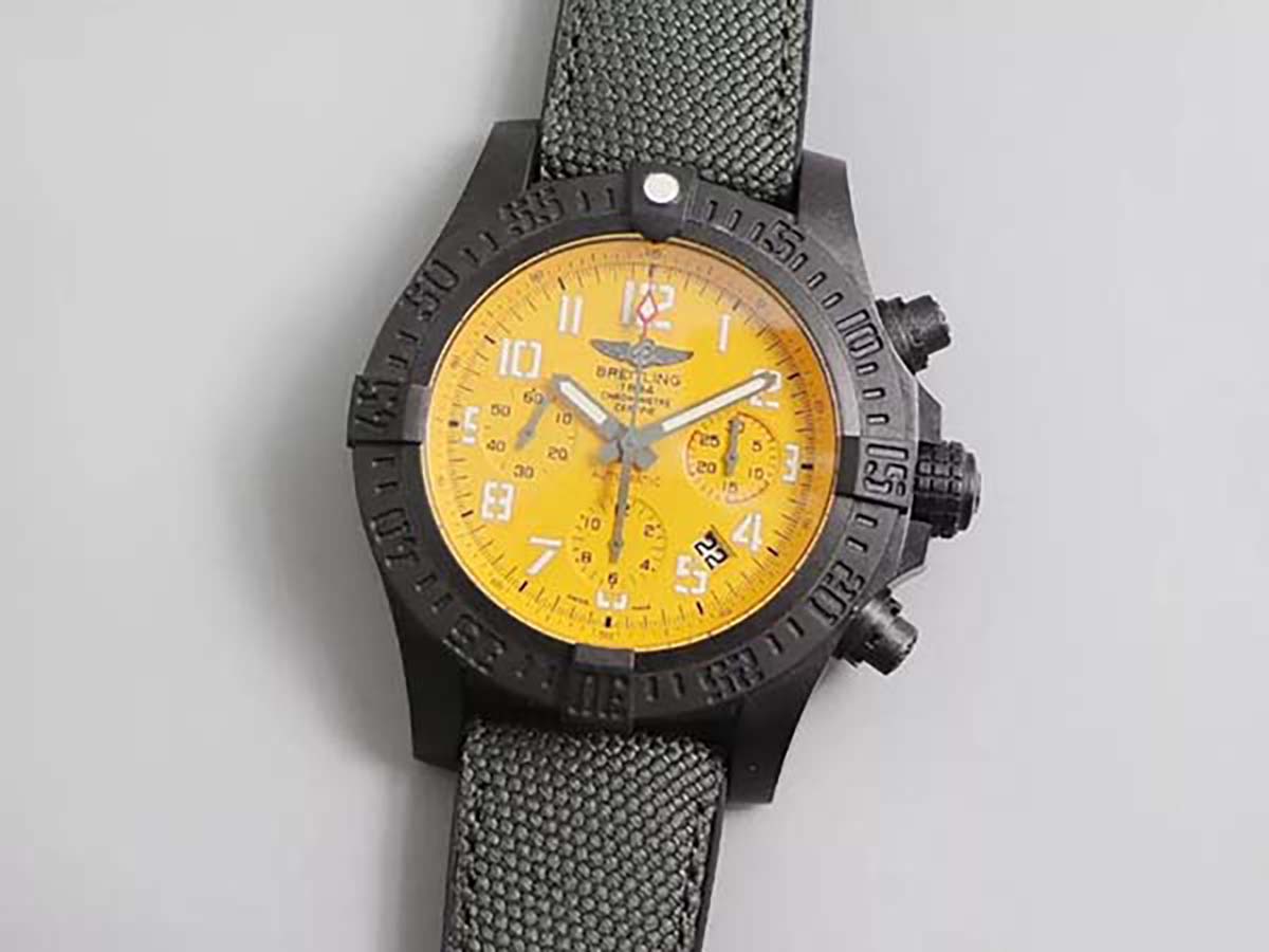 GF厂复刻版复仇者飓风计时系列腕表做工细节评测「45毫米大尺寸腕表推荐」