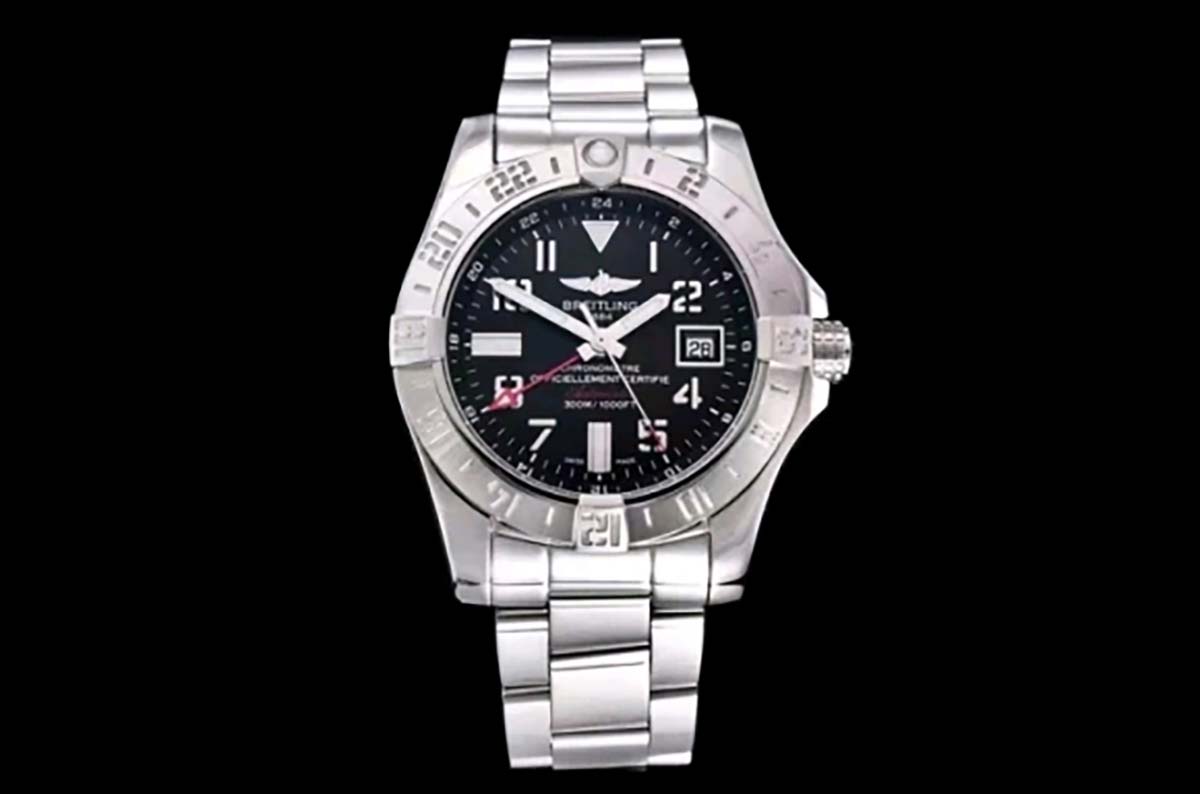 GF厂复刻版复仇者二代GMT黑盘腕表做工细节如何-品鉴GF厂腕表