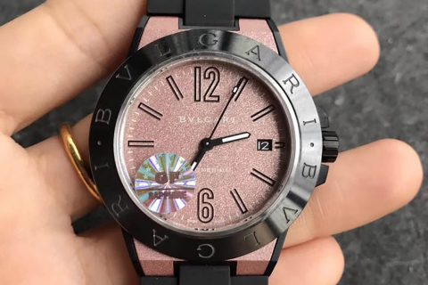 GF厂宝格丽MAGNESIUM系列粉色字面复刻腕表做工细节评测-都市风潮美感的腕表款式推荐
