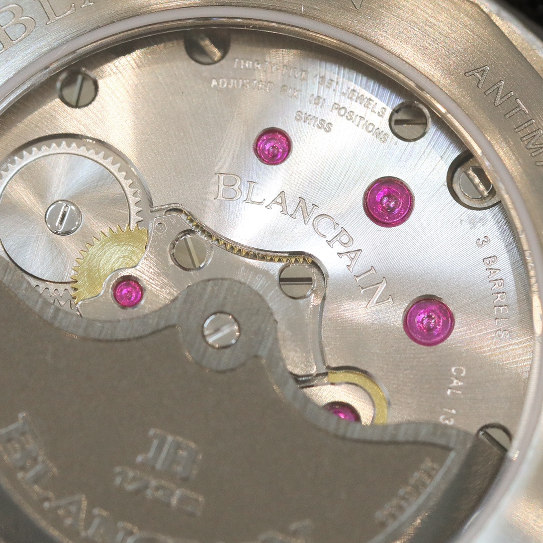 GF厂宝珀五十噚5000-1110-B52A缎面磨砂精钢腕表