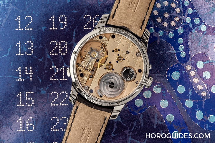 MORITZ GROSSMANN - 独立制表Moritz Grossmann绿松石机刻面盘，感受装饰之美的力道