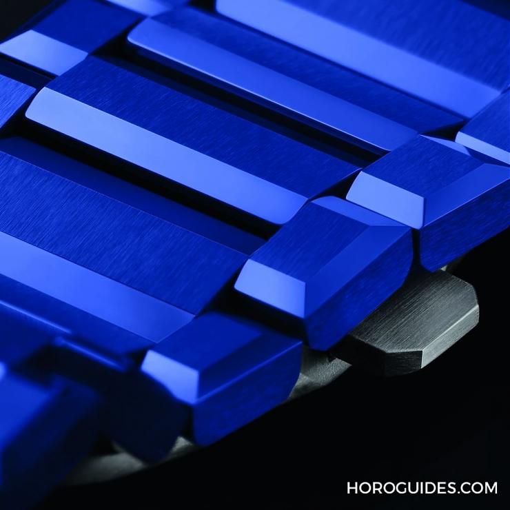 HUBLOT - 穿出正装清爽感 HUBLOT Big Bang Integrated彩色陶瓷链带计时码表