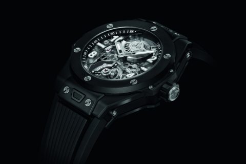 开创高性能复杂功能腕表的全新面貌,宇舶大爆炸系列魔力黑陶瓷陀飞轮腕表