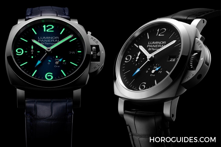 OFFICINE PANERAI - Panerai首次出现「BiTempo」字样|Panerai Luminor BiTempo PAM01360、PAM01361