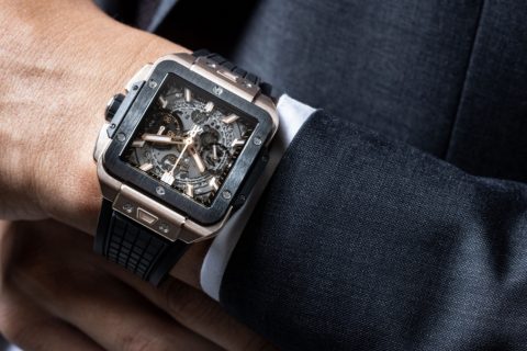 宇舶推出高端运动方形表 Square Bang Unico计时秒表 卓越工艺尽在方寸之间