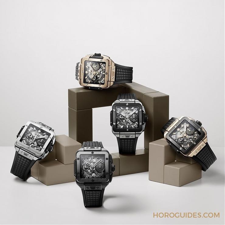 HUBLOT - 宇舶推出高阶运动方形表 Square Bang Unico计时秒表 卓越工艺尽在方寸之间