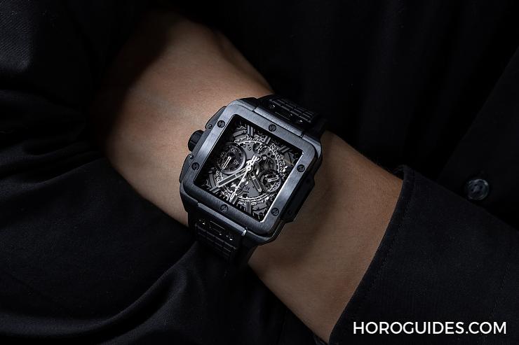 HUBLOT - 宇舶推出高阶运动方形表 Square Bang Unico计时秒表 卓越工艺尽在方寸之间