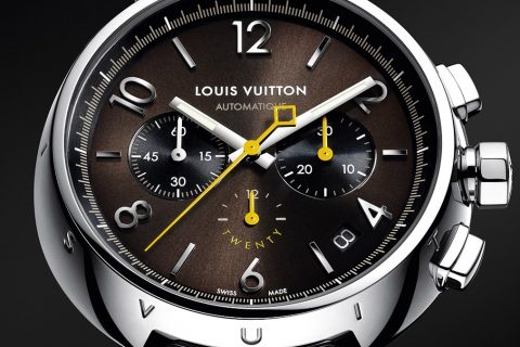 为进军钟表领域20周年欢庆，Louis Vuitton推出Tambour 20周年腕表