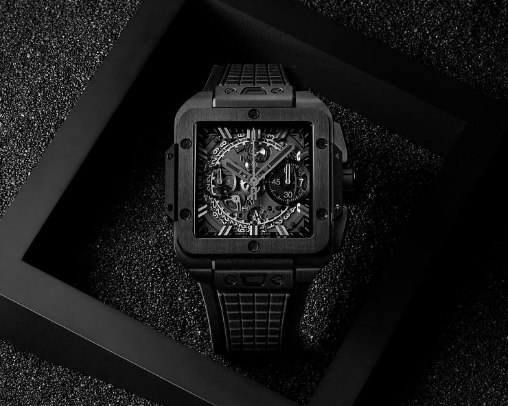 HUBLOT - HUBLOT大爆炸宇宙魔方Square Bang Unico开启方形高级运动表新次元