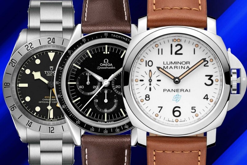 【男装机械表2022推介】$50，000以下名表选择：Panerai、Tudor、Omega等列阵