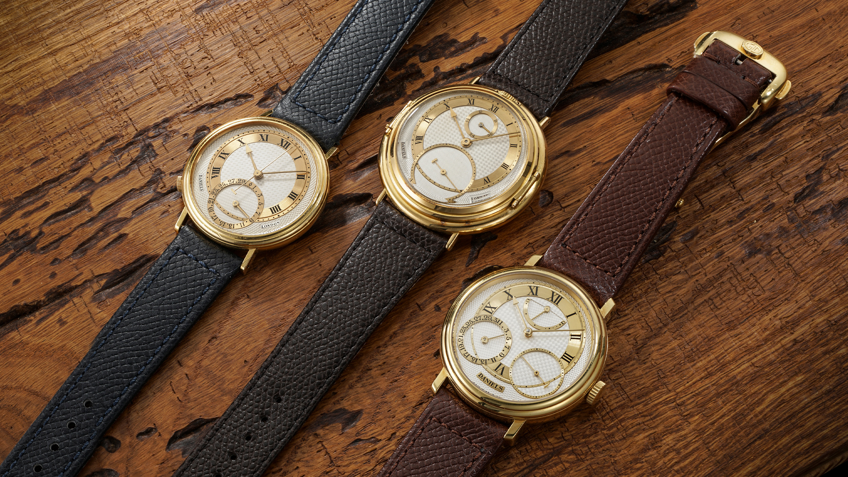 所有三款乔治丹尼尔斯腕表将于 2022 年 11 月在菲利普斯日内瓦发售。