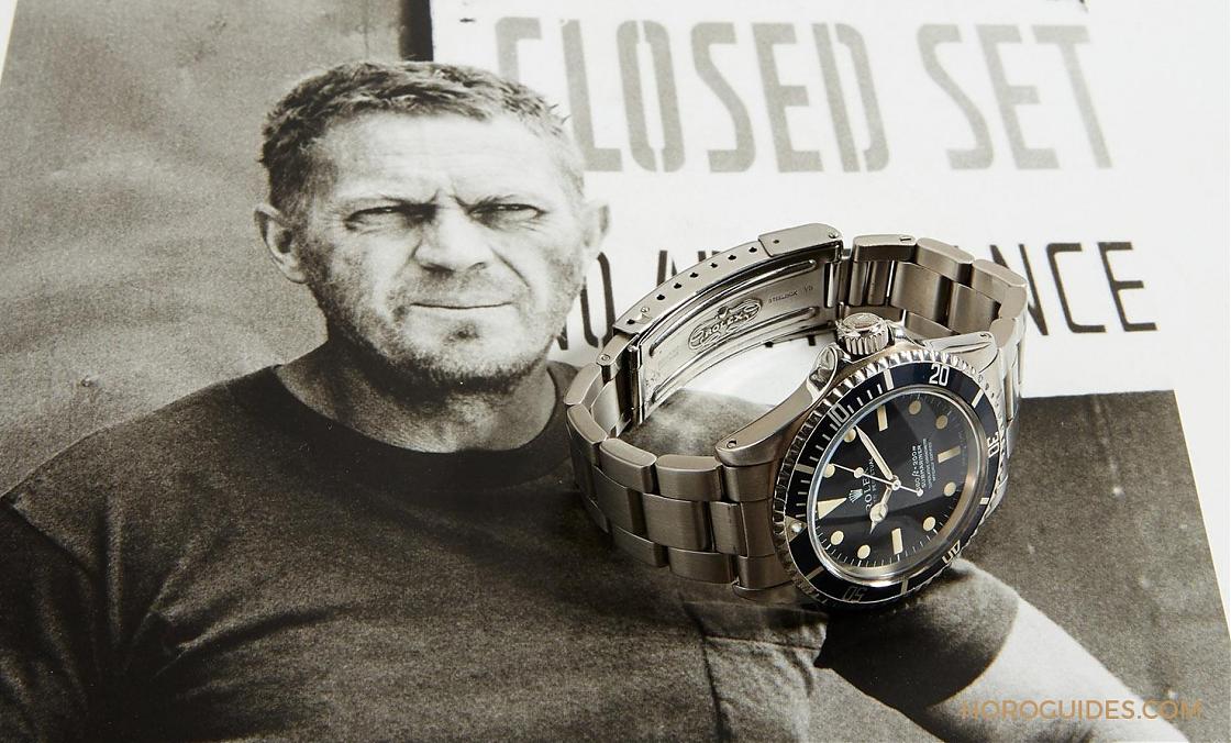 不卖了！ 传奇偶像Steve McQueen的劳力士Submariner 拍卖取消