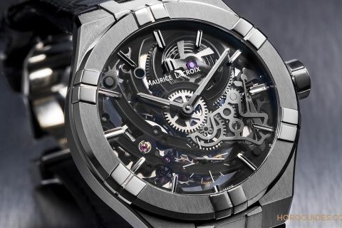 透视镂空机械-MAURICE LACROIX AIKON系列镂空自动腕表