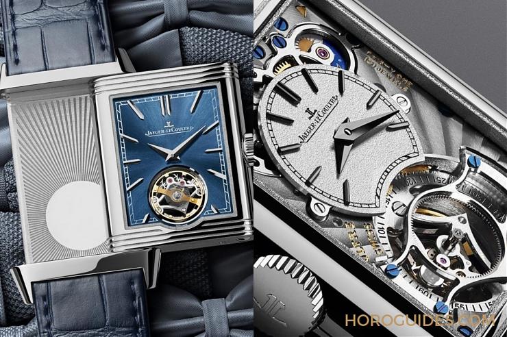 JAEGER-LECOULTRE - JLC积家热门Reverso Tribute Tourbillon Duo 首见双时区+陀飞轮