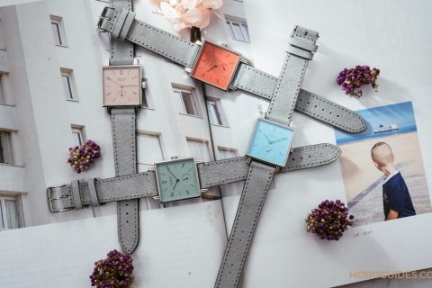 好想咬一口的马卡龙色NOMOS Tetra Petit Four