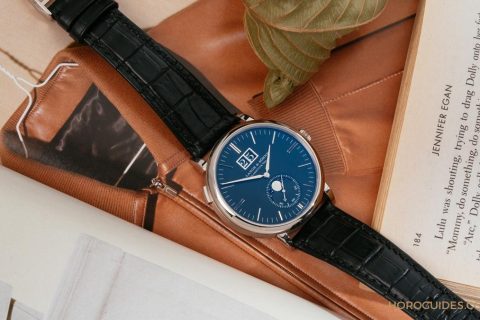 俐落之外的诗意朗格Saxonia月相腕表