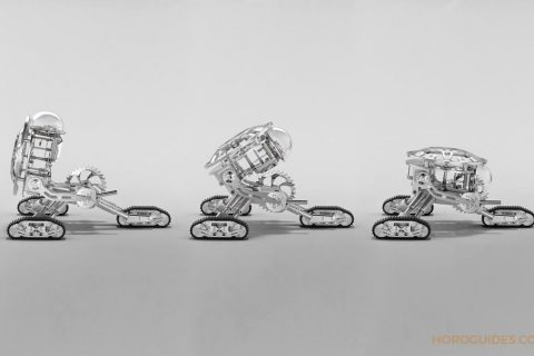 当梦工厂遇上梦工厂MB&F的Grant机器人座钟狂想曲