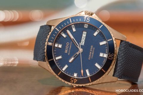 兼备性能外型的蓝面新秀！MIDO海洋之星领航80小时腕表