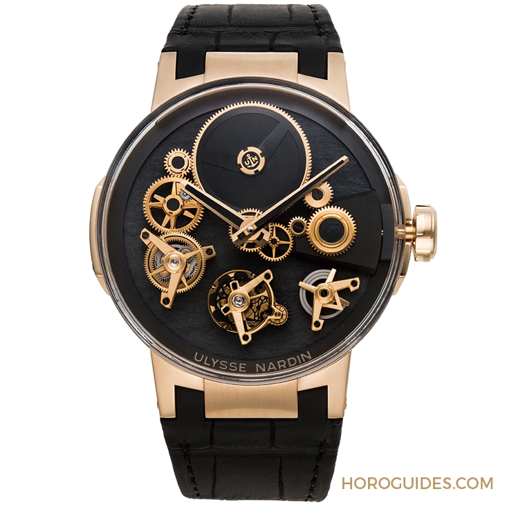 ULYSSE NARDIN - 崇尚自由的机械-ULYSSE NARDIN Executive Tourbillon “Free Wheel”