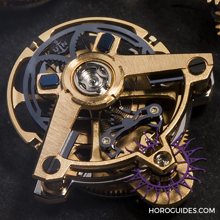 ULYSSE NARDIN - 崇尚自由的机械-ULYSSE NARDIN Executive Tourbillon “Free Wheel”