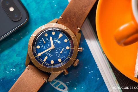 青铜再掀旋风，ORIS限量发表首款Carl Brashear计时码表