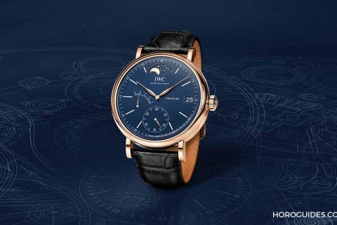 简约典雅代表-IWC 150周年纪念系列Portofino手上链月相腕表