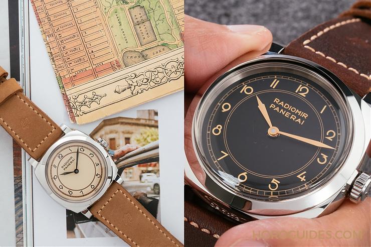 OFFICINE PANERAI - 象牙面复古味沛纳海Radiomir 1940 PAM00790 PAM00791 双色限量款