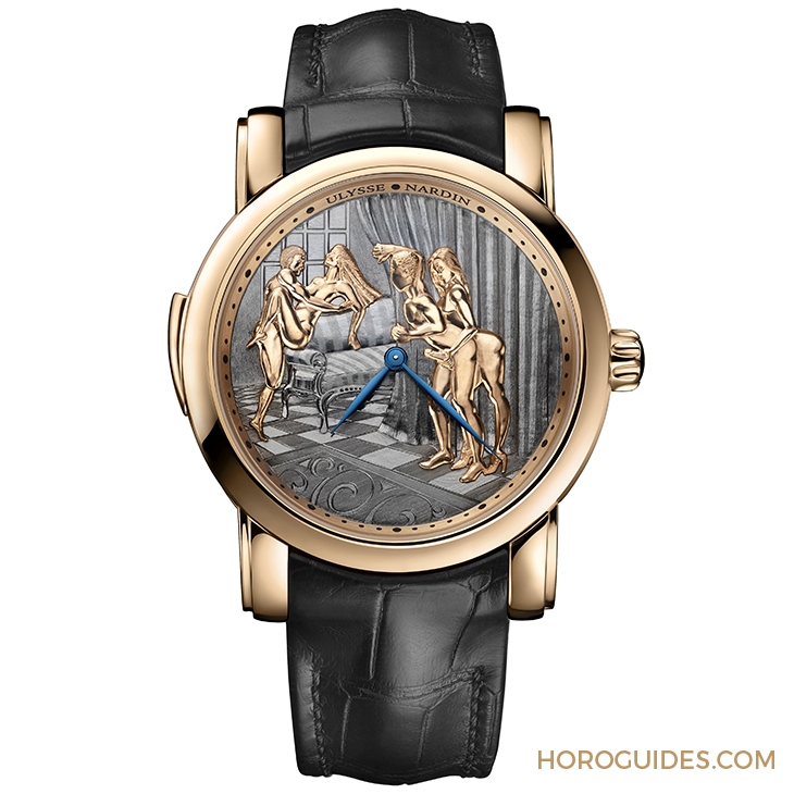 ULYSSE NARDIN - 闯入情色禁地-ULYSSE NARDIN Classic Voyeur《经典系列窥视者腕表》