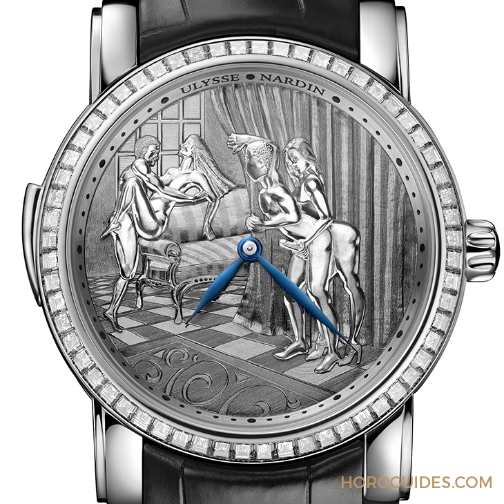 ULYSSE NARDIN - 闯入情色禁地-ULYSSE NARDIN Classic Voyeur《经典系列窥视者腕表》