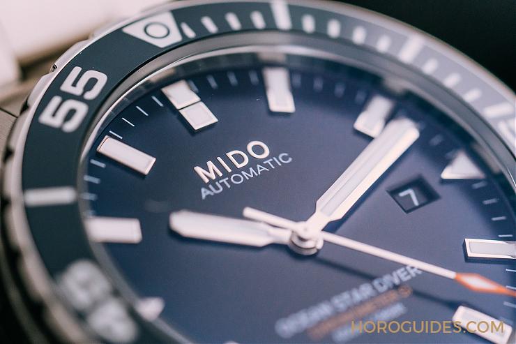 MIDO - 深潜600M、矽游丝、80小时动力储能高CP值入门潜水表Ocean Star Diver 600