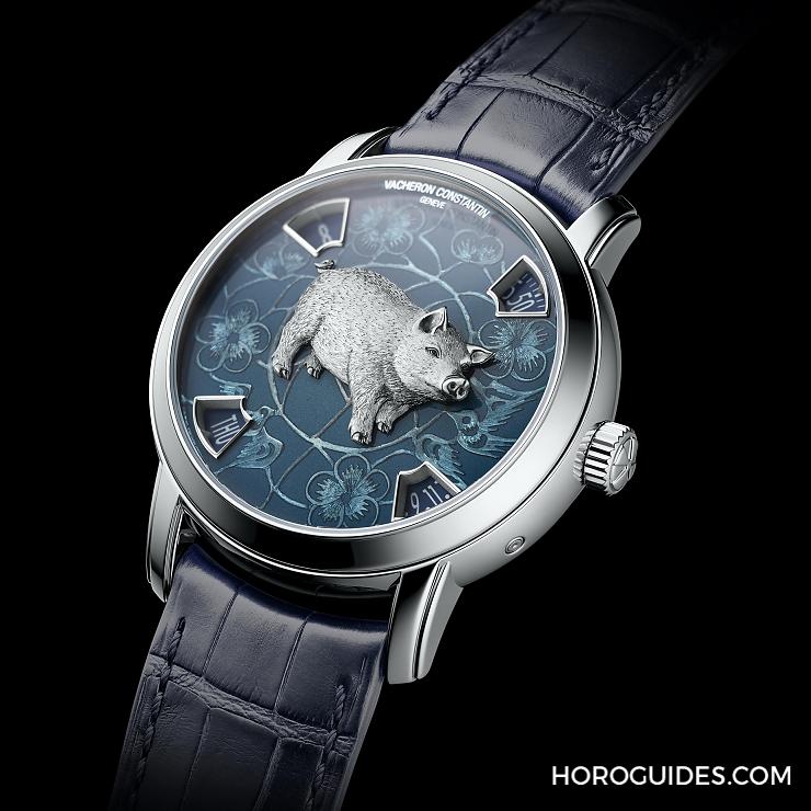 VACHERON CONSTANTIN - 江诗丹顿猪年生肖表，大师金雕与珐琅表盘的结合