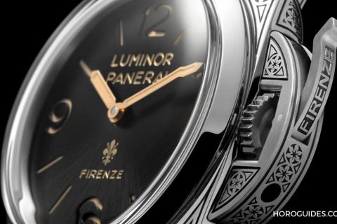 小沛的工艺之作，雕刻大师操刀的LUMINOR 1950 FIRENZE 佛罗伦斯专卖店限定表款
